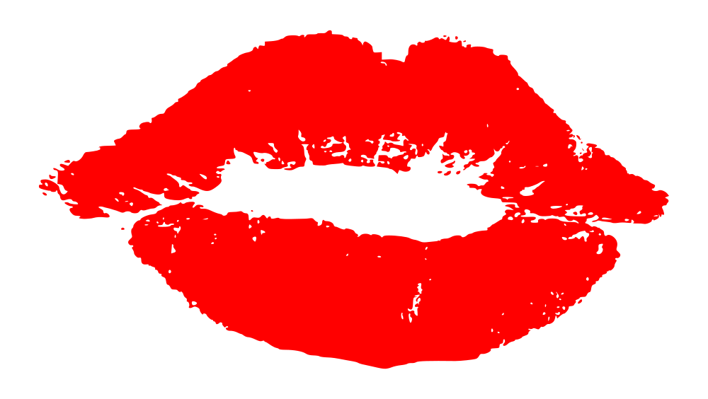 OnlineLabels Clip Art - Red Lips 